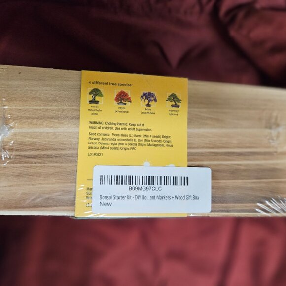 Bonsai Starter Kit DELUXE Tree Growing Gardening Gift 18 Piece Set SEALED - Picture 5 of 6